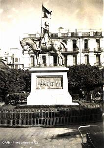 CA c- 09- Place du Sacre-Coeur et statue Jeanne d' Arc